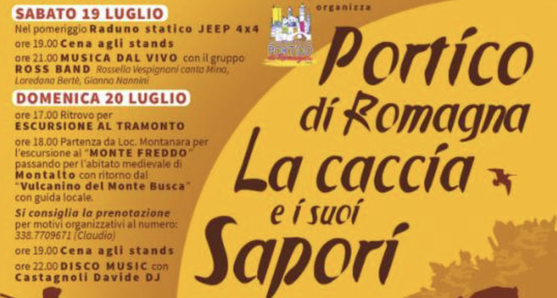 La Caccia e i suoi Sapori